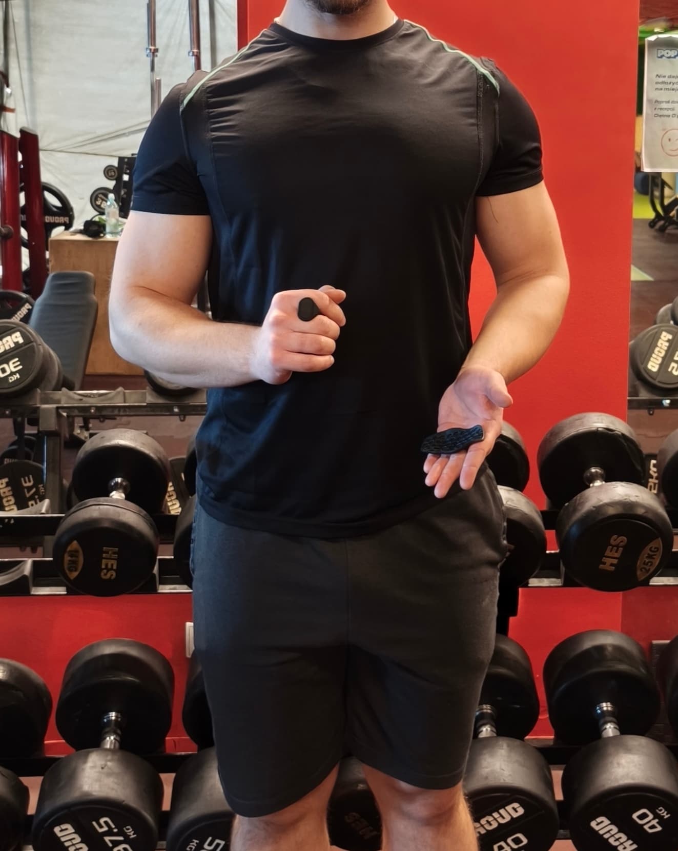 Antypoślizgowy ochraniacz na dłonie 💪