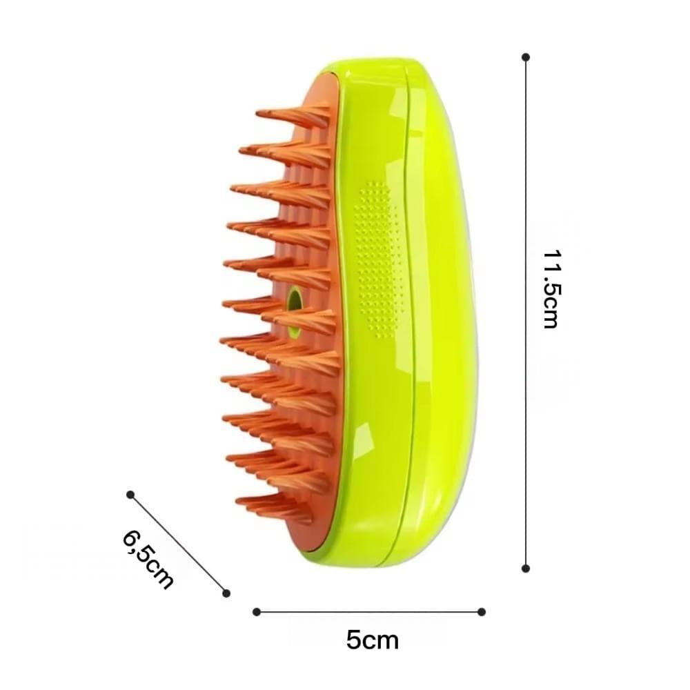 Parowa szczotka 3w1 dla kotów i psów 🐾