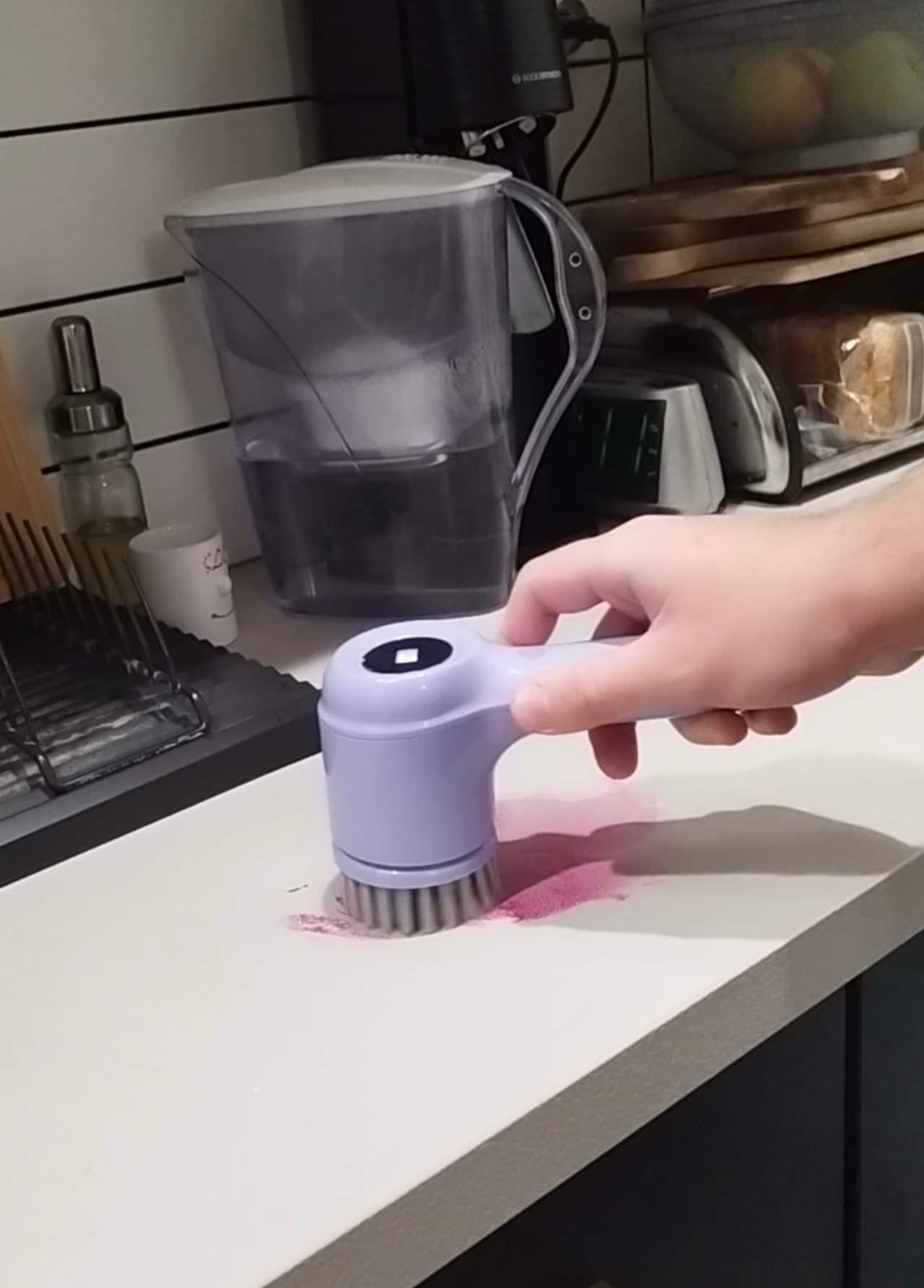 Elektryczna szczotka obrotowa USB 5 głowic uniwersalna 🧽